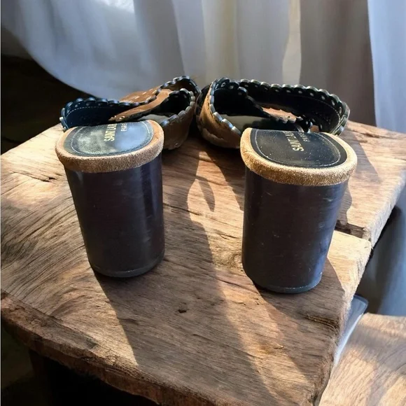 Saint Laurent suede Loulou mules - Picture 4 of 5